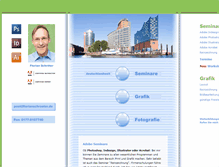 Tablet Screenshot of florianschroeter.de